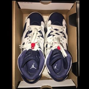 Authentic Olympic Retro 6 Jordan
